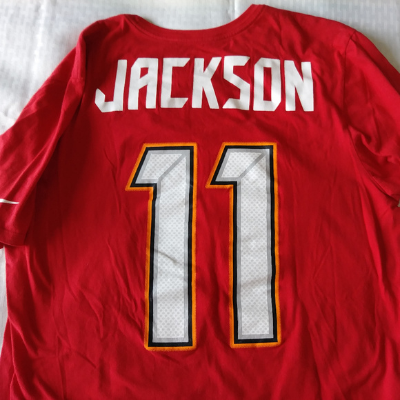 Buccaneers Jackson T-Shirt Nike Athletic Size L - Picture 6 of 6